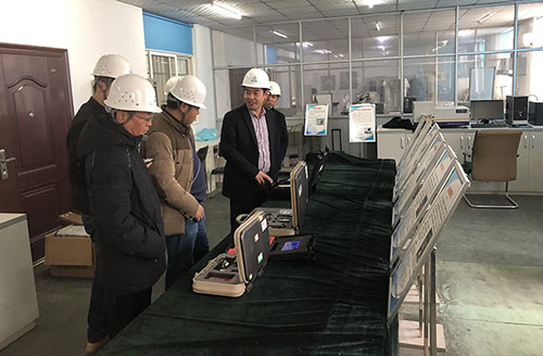 領(lǐng)導(dǎo)就本次中標(biāo)項(xiàng)目來廠實(shí)地考察 領(lǐng)導(dǎo)就本次中標(biāo)項(xiàng)目來廠實(shí)地考察